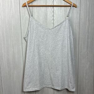 NWT Old Navy tank 3XL, light gray fitted tank, cami
